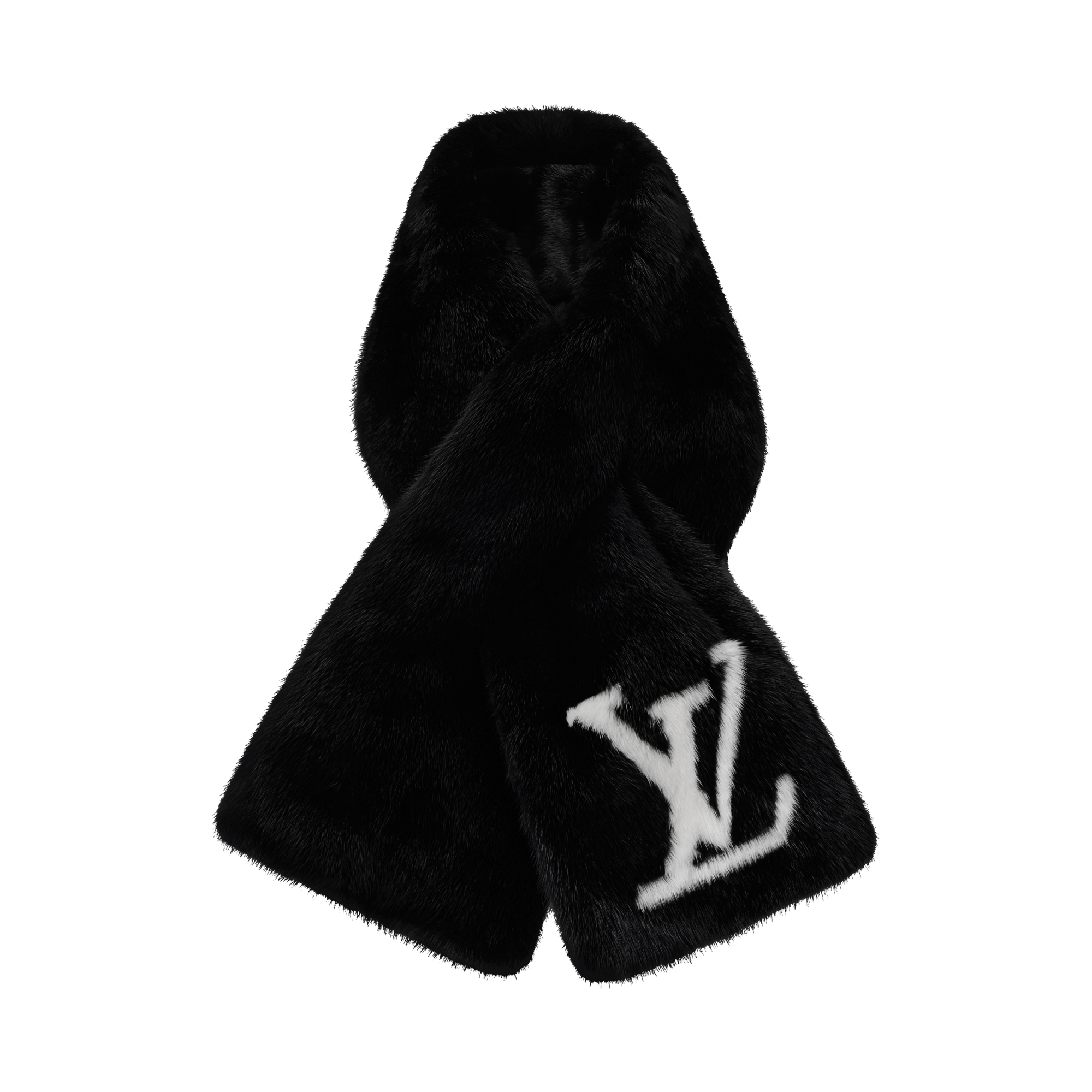 LV Initiales Fur Scarf S00 - Men - Accessories | LOUIS VUITTON ®